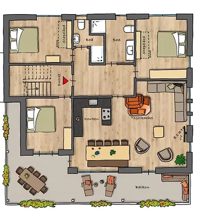 Holiday home Bernkogel Penthouse Rauris